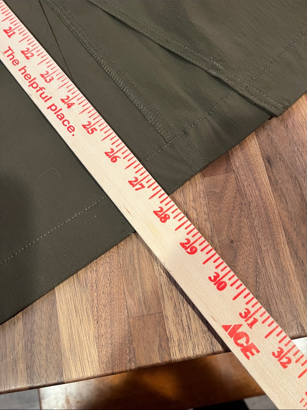 HALARA Olive Green Elastic-Waist cargo Skirt with Drawstring - Picture 11 of 11
